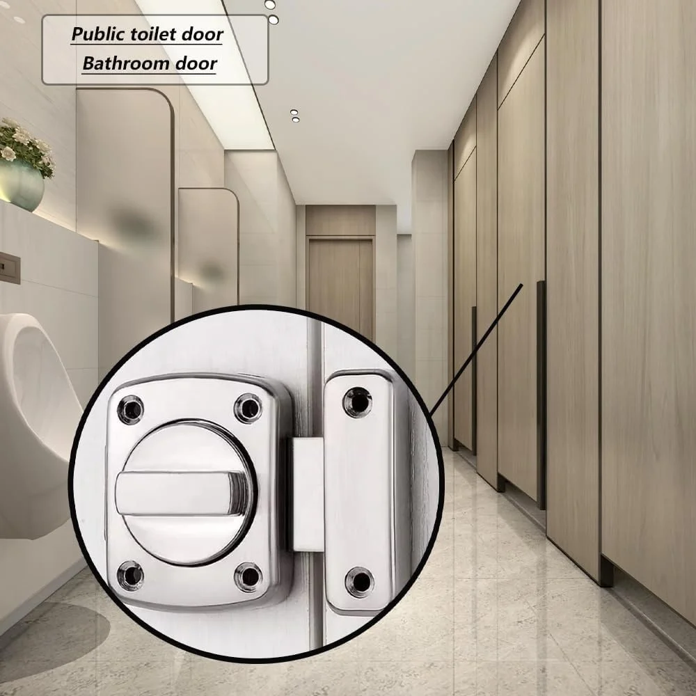 Revolving Lock Antique Revolving Door Lock Rotate Bolt Latch Gate for Pet Safety ...