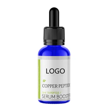 Wholesale Private Label Blue Collagen GHK-CU Copper Peptide Face Serum