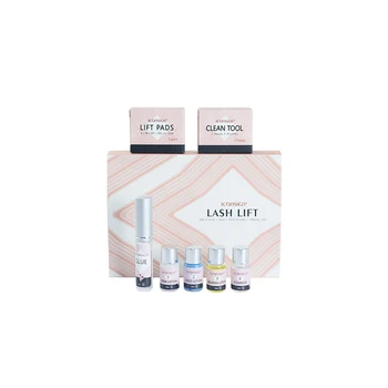 Keratin manufacturer eye lashes lift kit private label eyelash perm kit for eyelash curling salon and home use