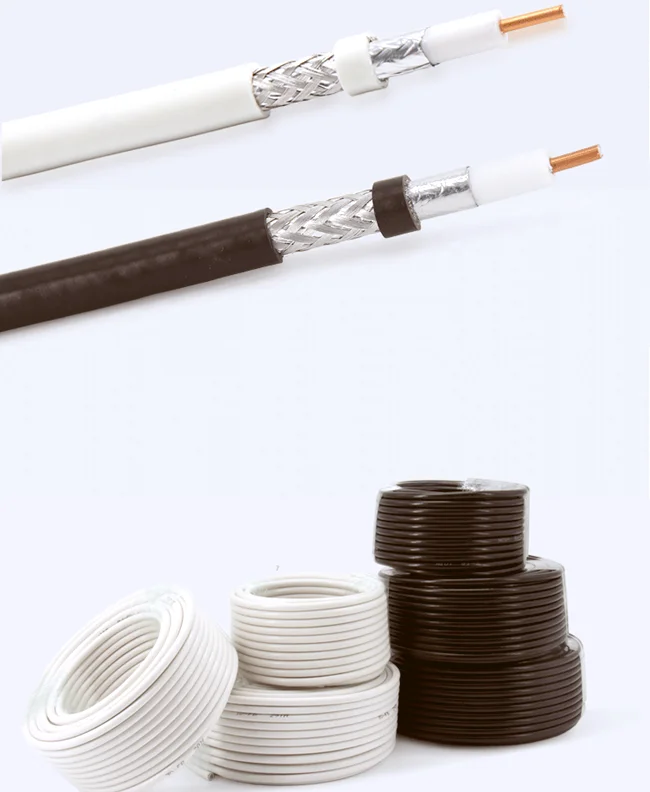 Low Loss 50ohm RF Coaxial 7D-FB 8D-FB 10D-FB 12D-FB Communication Cable
