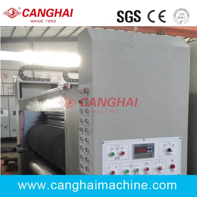 Automatic Front Edge Flexo Printing Slotting Die Cutting Machine