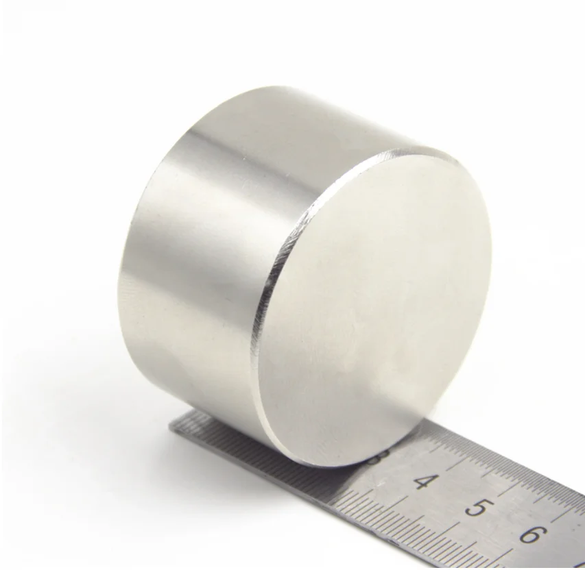 Custom Strong Permanent Big Size Imanes N52 80x80 70x40 Rare Earth Disc Neodymium Large Round Magnets