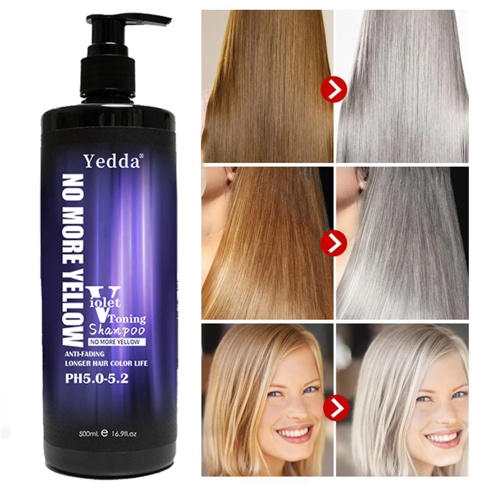 Silver Shampoo And Conditioner For Blonde Hair Remove Toning No Color  Fading Keep Longer Hair Color Life - Buy Silver Shampoo,No Color  Fading,Blonde Hair Shampoo Product on 