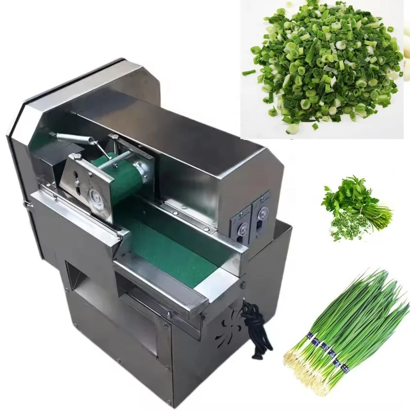 Parsley Leafy Chopping Machine Cabbage Onion Carrot Ginger Onion Cutter Chopper Vegetable Cut Machine Slicer for Kitchen