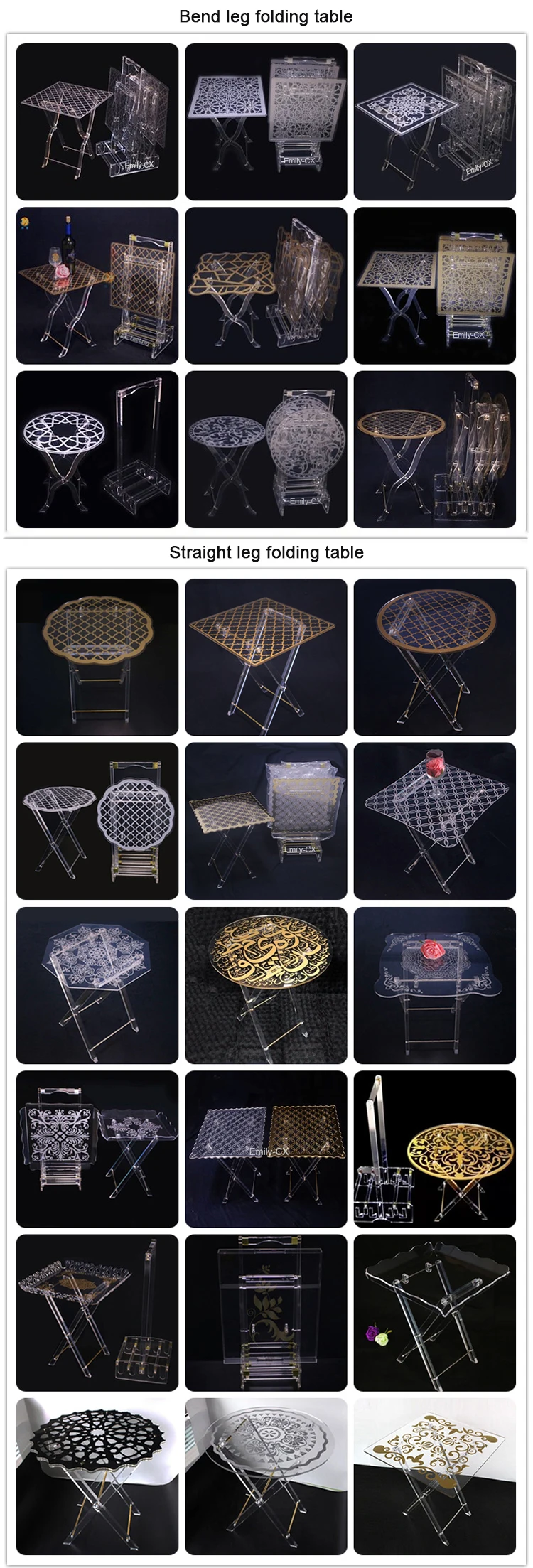 folding table set-012