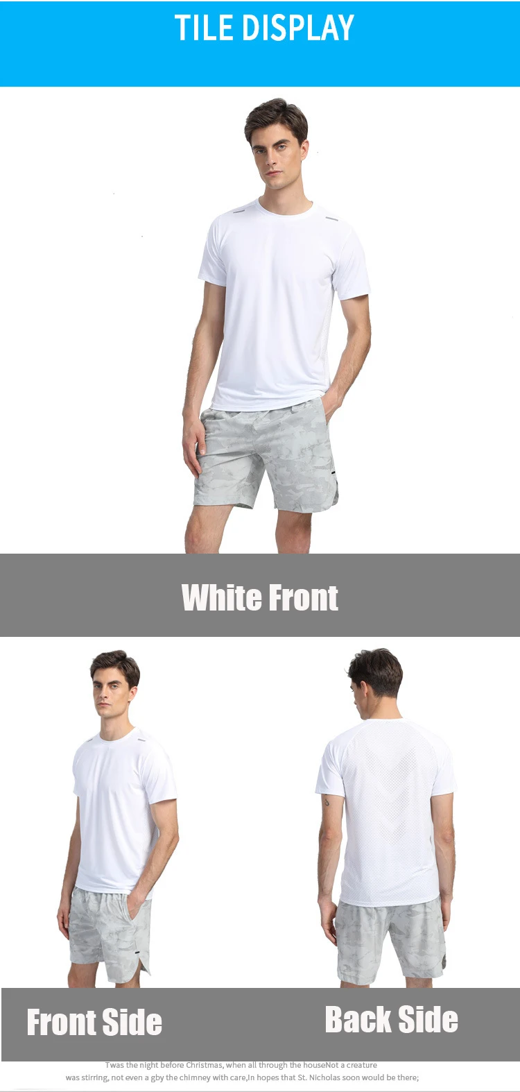 Wholesale Quick Dry Polyester Tshirt T Shirt For Men Custom Logo ...