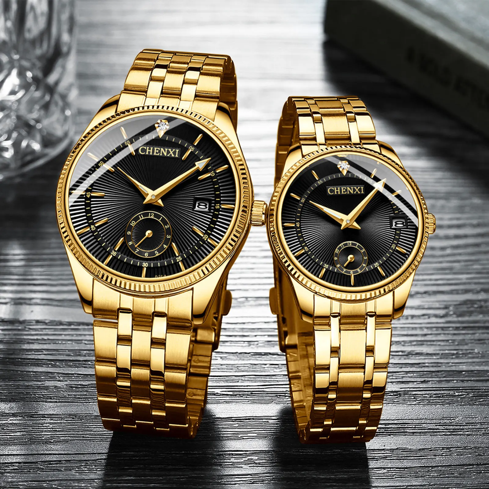 Chenxi 069 Luxury Quartz Watches for Couples | Stylish Waterproof