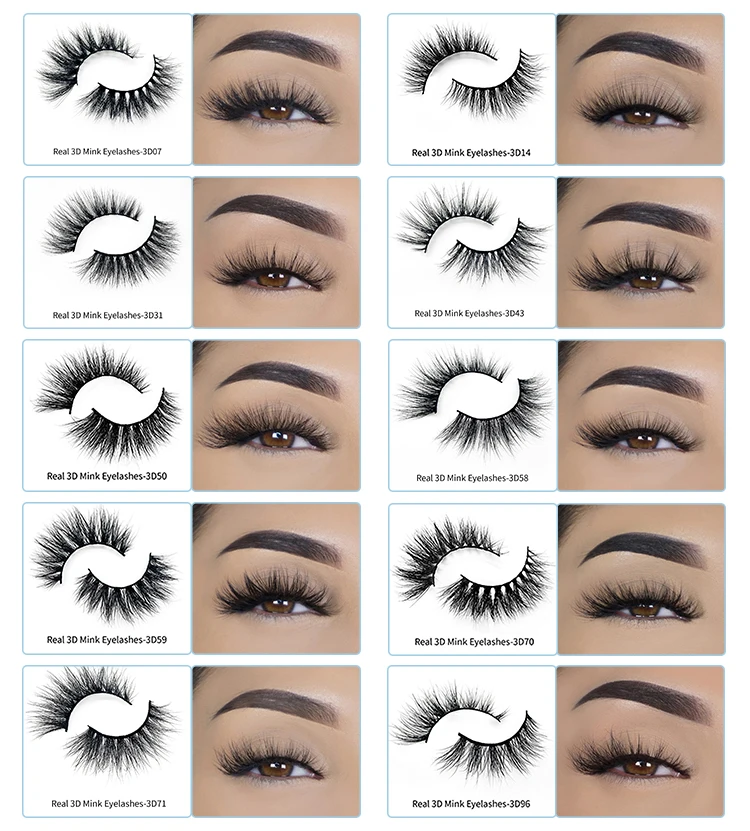 Free Sample 25mm Mink Eyelashes Wholesale Handmade Lashes 25 Mm 3d Mink ...