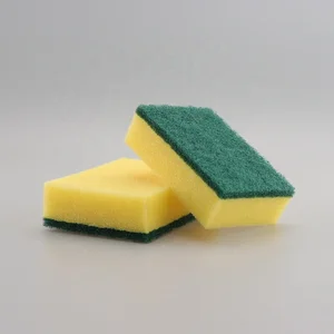 2026 Hot Sale Kitchen Sponge and Scouring Pads Household Kitchen Dish Washing Cleaning Pad Sponge Cloth