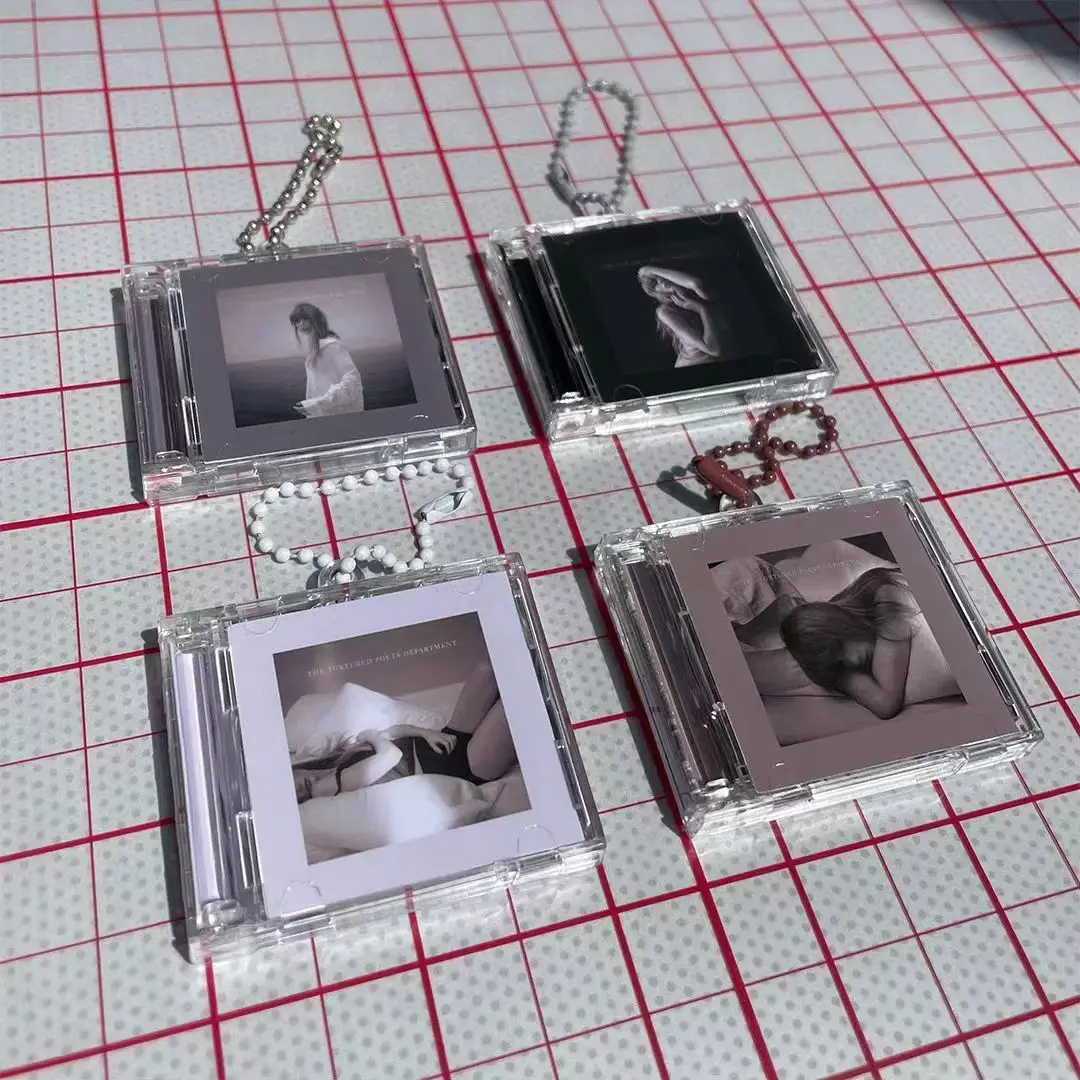 Wholesale Price NFC Album Keychain CD Music Keychain Pendant Customized ...