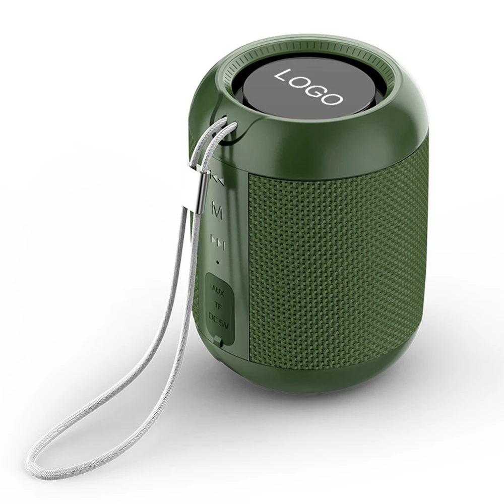 8W IPX-5 Waterproof TWS True Wireless for Bluetooth 5.0 Mini Speaker Compatible MP3 WMA WAV APE FLAC Audio Format for Computer