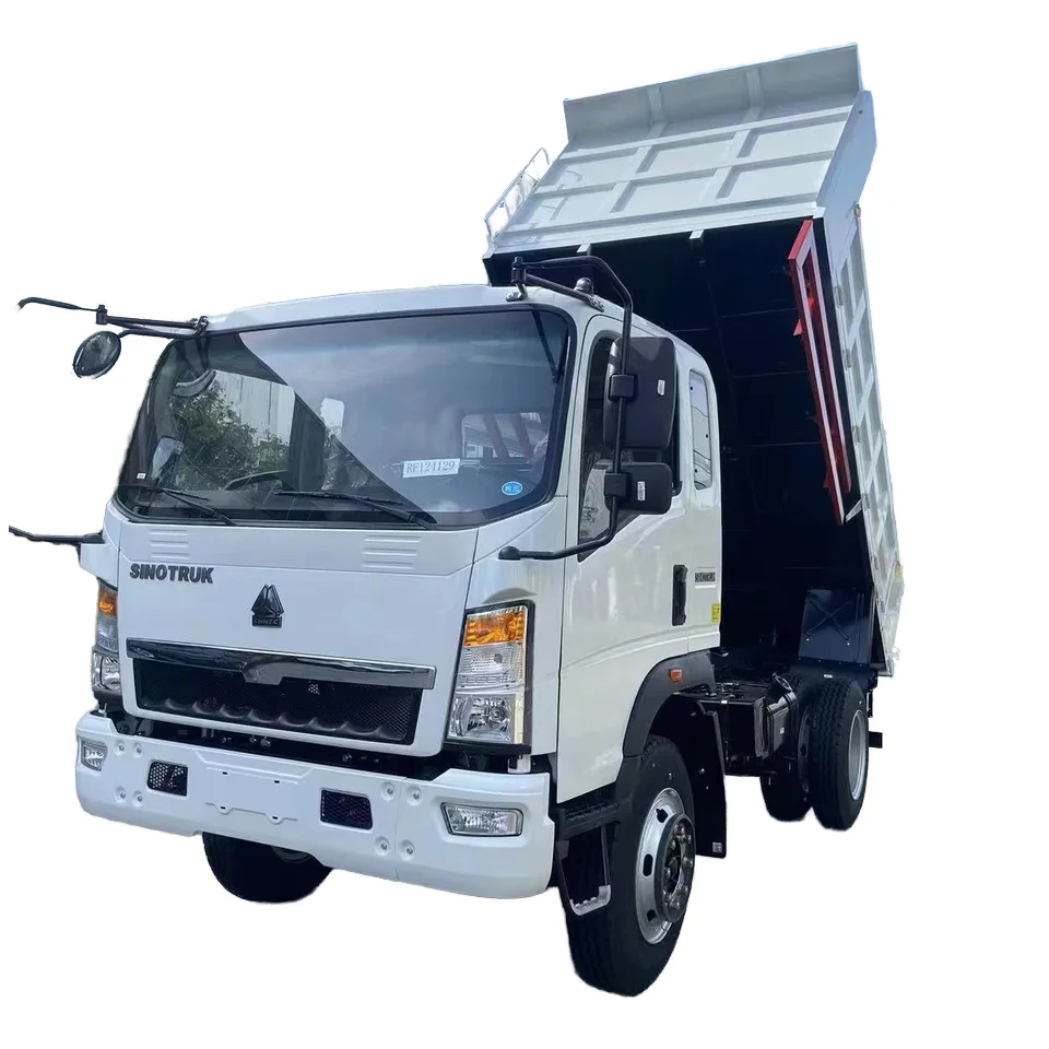 4x2 4x4 Dump Truck 5Ton 7Ton 10Ton Diesel LHD/RHD Self Offloading Light Tipper Truck for Sale