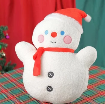 Wholesale Christmas Snowman Stuffed Animal Plush Toy Soft Plushies Christmas Tree Plush Doll Toys