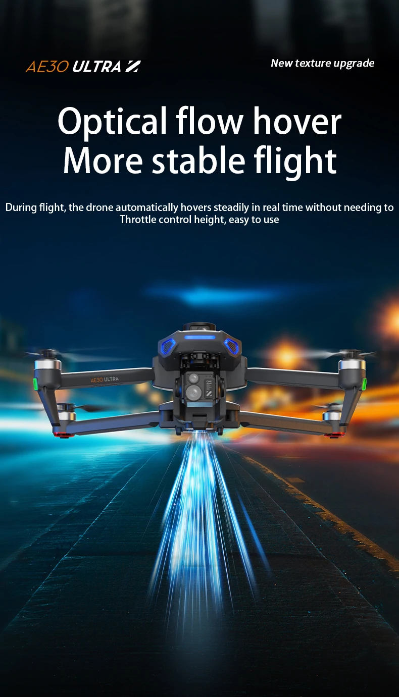AE30 Max Brushless Drone with 4K Camera, 5G Wifi, 6000m Control ...