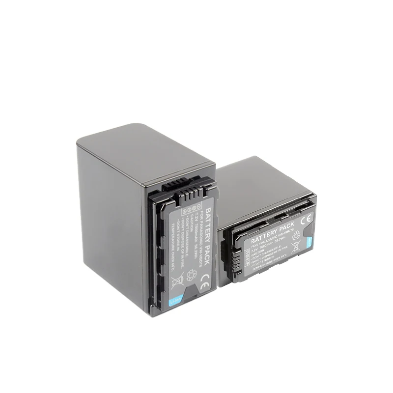 7.2V 7800mAh Rechargeable VW-VBD78 Battery Pack VWVBD78 Lithium ion Batteries for AJ-PX285MC MDH3GK PV100 AC90 Cameras