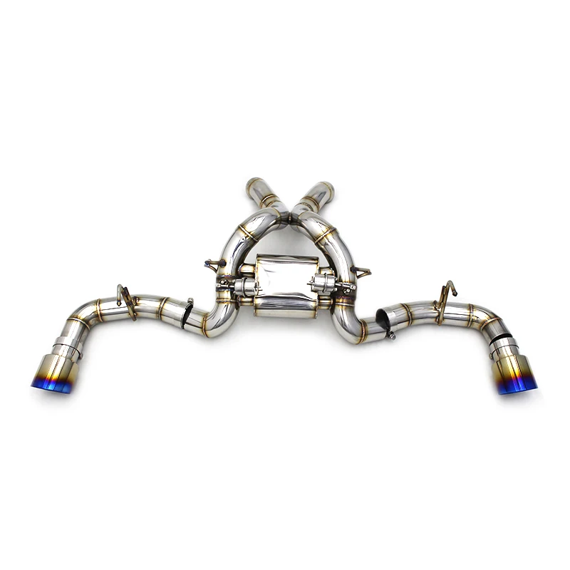 Valved Catback Exhaust For Mclaren 570S 3.8 2015- Racing Car Muffler Exhaust Pipes Stainless