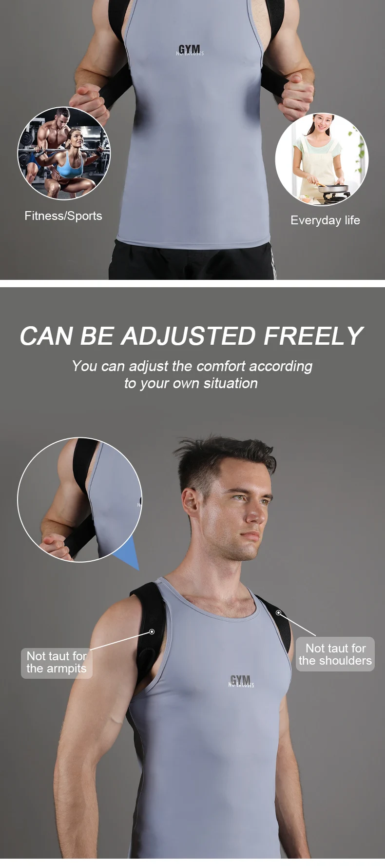 Jingba Wholesale Back Straightener Back Support Posture Corrector ...