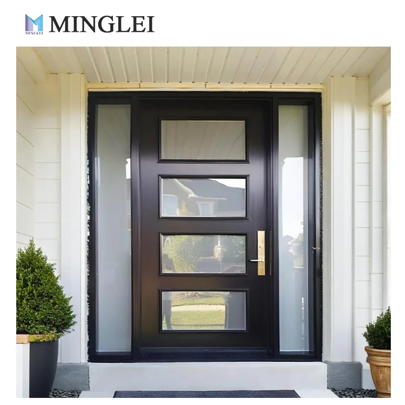 product modern american design house front pivot door large entrance modern entry door security doors for houses exterior-3