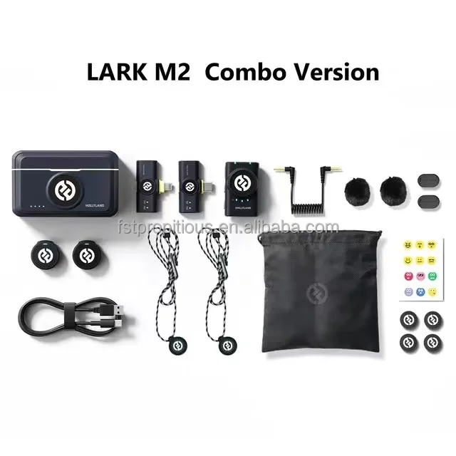 Hollyland Lark M2 Wireless Lavalier Microphones for Iphone