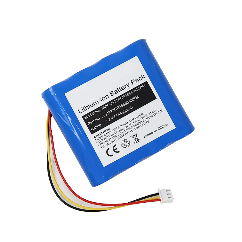 Li-ion 7,4V 4400mAh J177/ICR18650-22PM AE18650CM1-22-2P2S Braven 850 BRV-HD KMC1 høyttalerbatteri