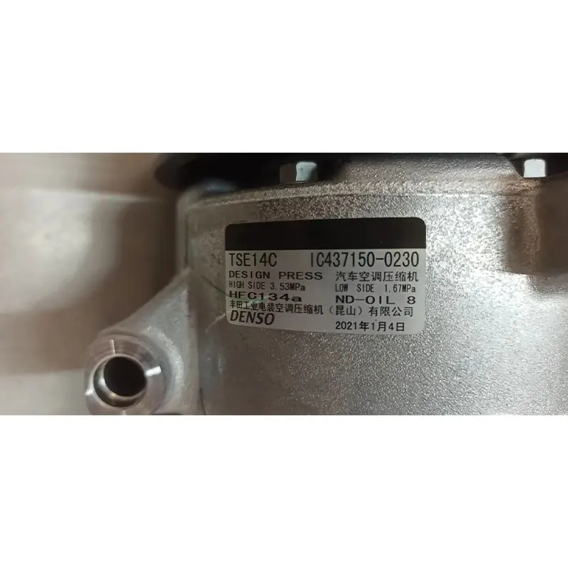 Denso Lc437150-0230 AC Compressor for Toyota & Citroen