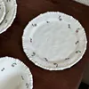 white plate