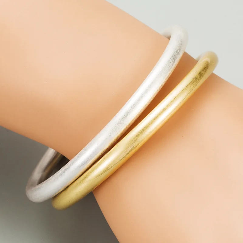 matte gold cuff bracelet