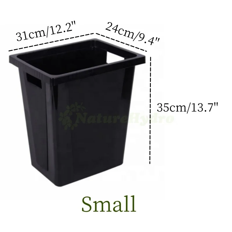 Plastic Large square Flower Display Stand Dutch Flower Bucket