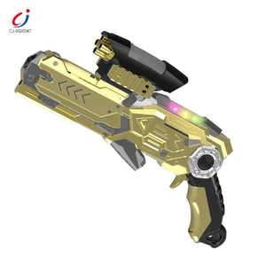 Chengji Toy Guns Looking Like Real Gun Led Lights 4 In1 Deformation Knife Gun Sound Desert Eagle Toy Gun