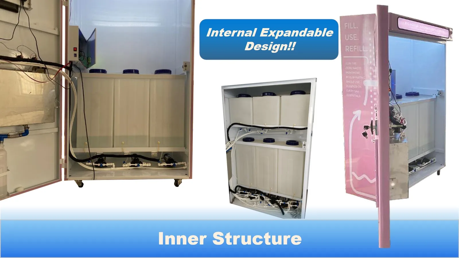 Cheap Liquid Soap Vending Machine Advertising Display Detergent Vending