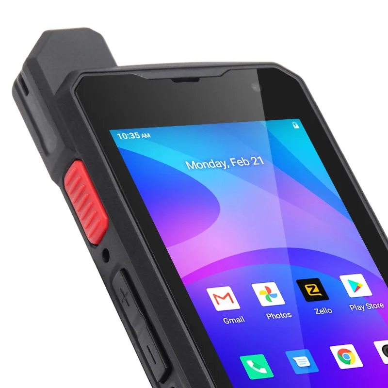UNIWA F101 4 Inch Touch Screen IP65 Waterproof NFC POC Radio Walkie Talkie 4G Mobile Phones