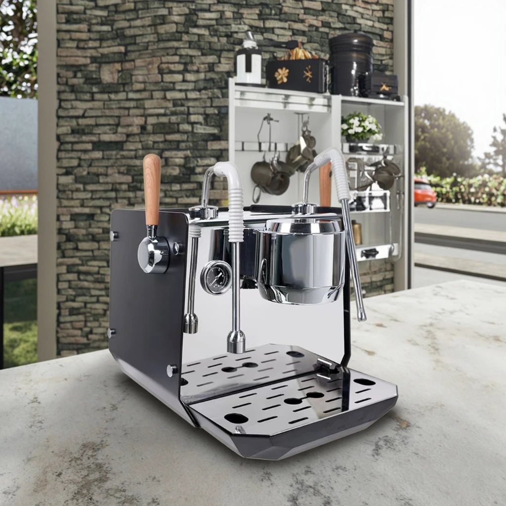 product single group cafe and home use espresso coffee machine cappuccino latte semi auto coffee maker-15