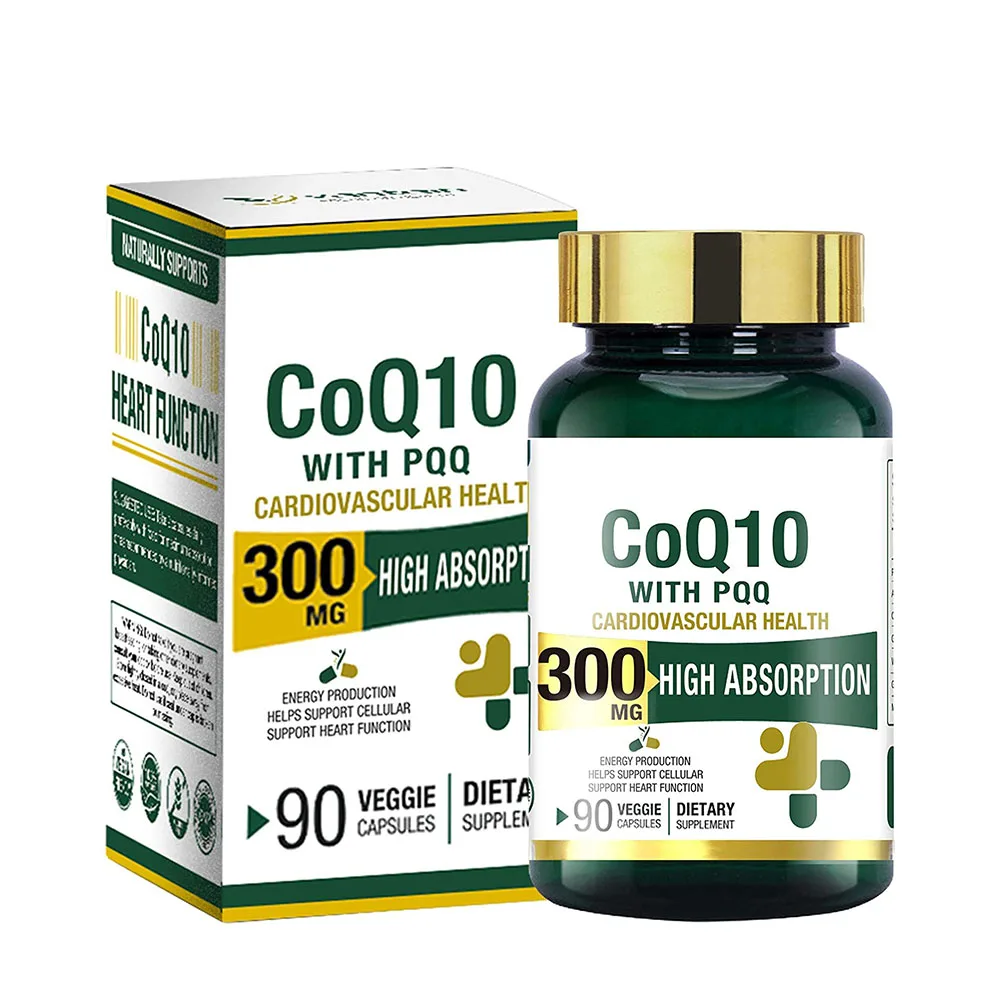Coq10 Capsules With Pqq For Heart Health Anti Fatigue Improve Fertility
