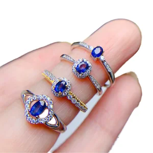 Customized Supply Trendy 925  Silver Hand Twist Rings Zircon Oval Classic Weddings Engagements Gifts Parties