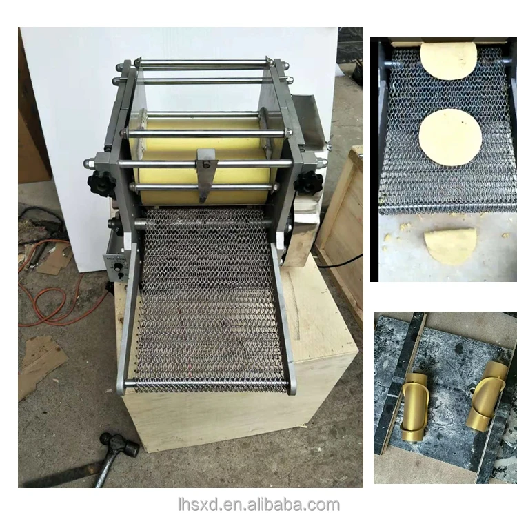 Taco Roti Maker Press Bread Grain Product Tortilla Making Machines Full Automatic Flour Corn Mexican Tortilla Machine