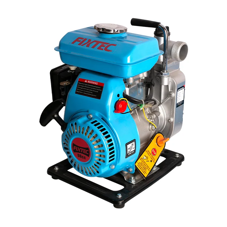 FIXTEC Portable Power Engine Gasoline Motor Water Pump Mini Gasoline Pressure Pumps