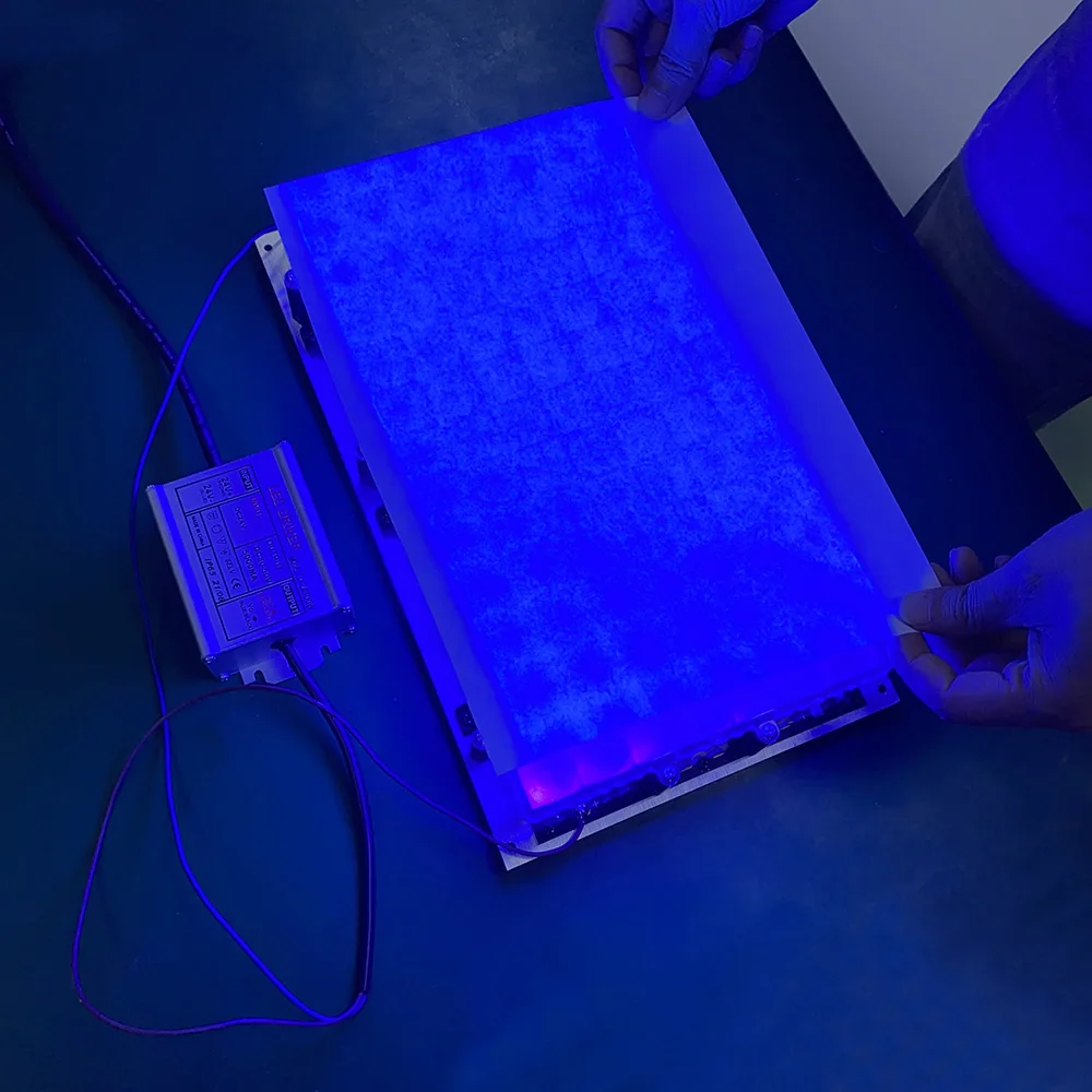 13.3 Inch 3D Printing Module 200 X 300 mm Array 405nm UV Lightsource LED Lights for High Performance 3D Printer Wide Curing Lamp