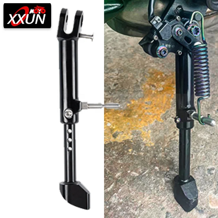 XXUN Motorcycle Factory Modified Adjustable Parking Side Support Kickstand  CNC Foot Side Stand for Kawasaki Z900 Z 900 2018-2023