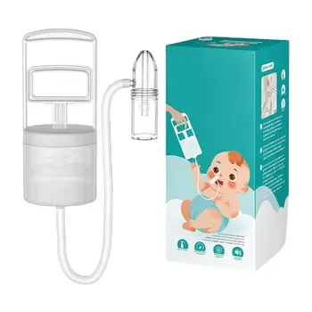 Manual Nasal Aspirator & Irrigator Eco-Friendly Silicon Baby Nose Cleaner for Newborns Infant Care Product for Protection