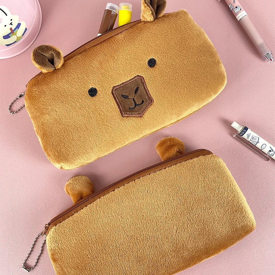 Capybara Plush Mini Purses Keychain Wallet Coin Purses Capibaras