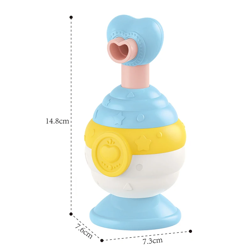 Huanger Funny Baby & Toddler Toys Baby Bathroom Bath Bottle Toys Baby Spray Water Bubble Toys