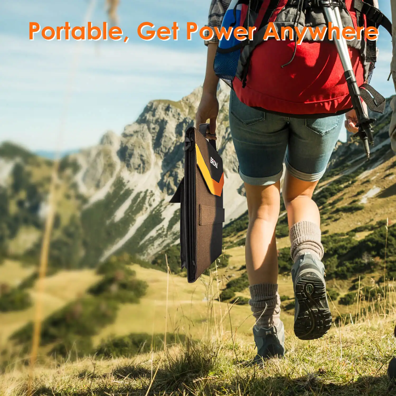 60w 80w 100w portable waterproof foldable monocrystalline silicon flexible pvc solar panel