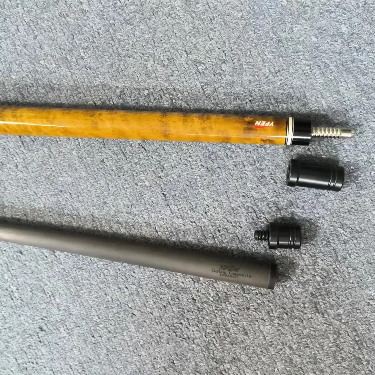 ビリヤード Yfen Carbon Fiber Cue Wavy Joint ビリヤード Yfen Carbon Fiber Cue Wavy Joint ビリヤード Yfen Carbon