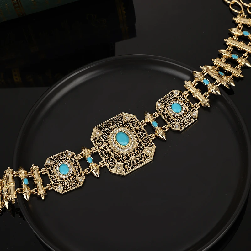 Arabic-inspired New Chain Belt With Special Color Cutout Design For ...