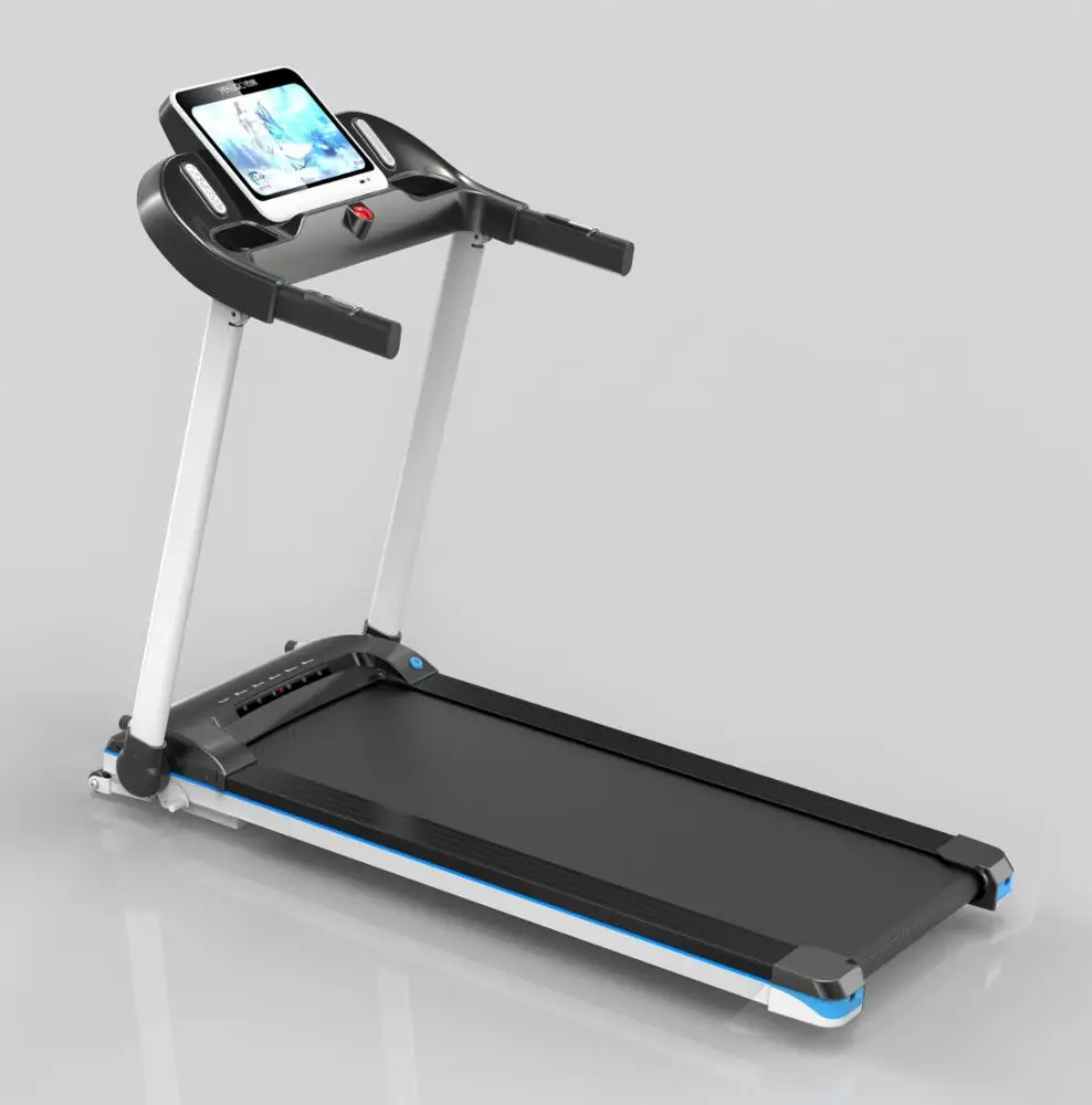 Wholesale Multi-function LCD Display Motorized Folding Treadmill for Home
