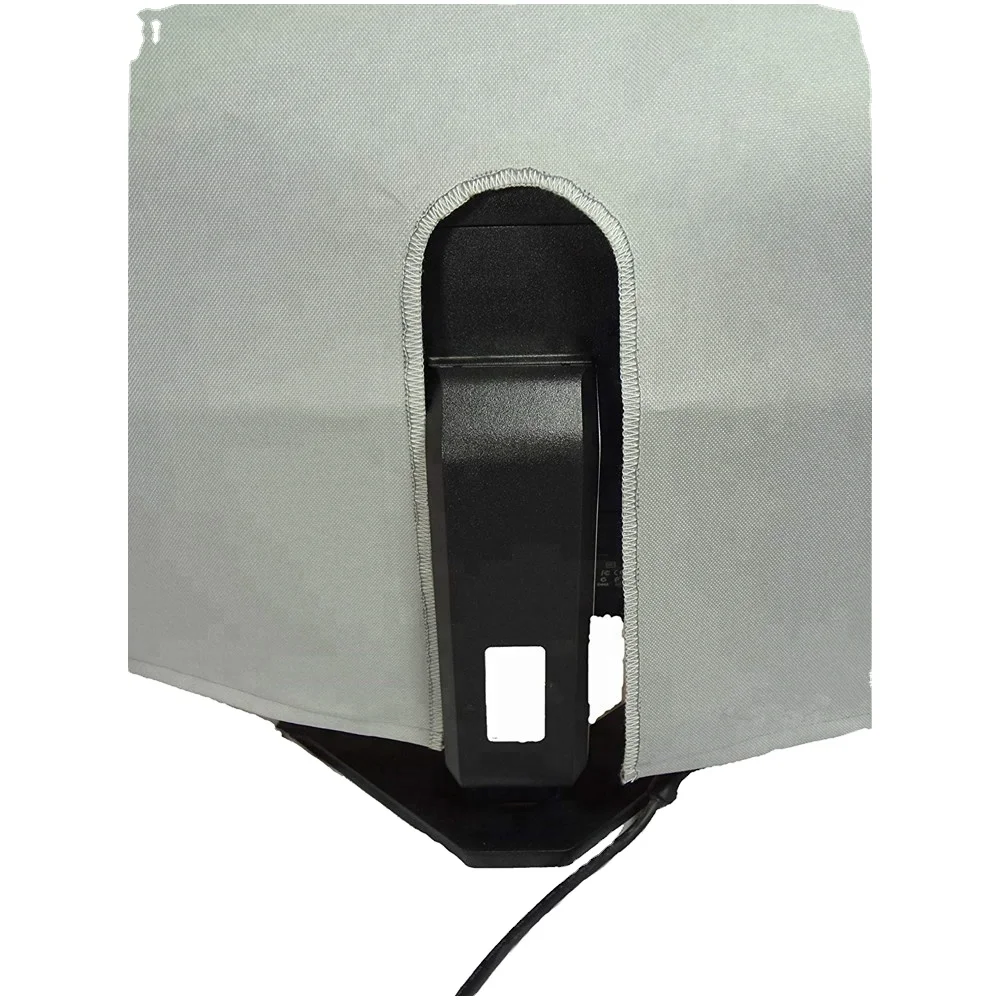 Heavy Duty Fabric LCD Computer Monitor Dust Cover Antistatic Non-woven Computer Cover
