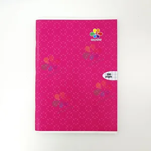 Factory Direct Custom Printed A4 Saddle Stitch Exercise Book OEM School Notebook Supplier Cahier Scolaire School Books Exercise