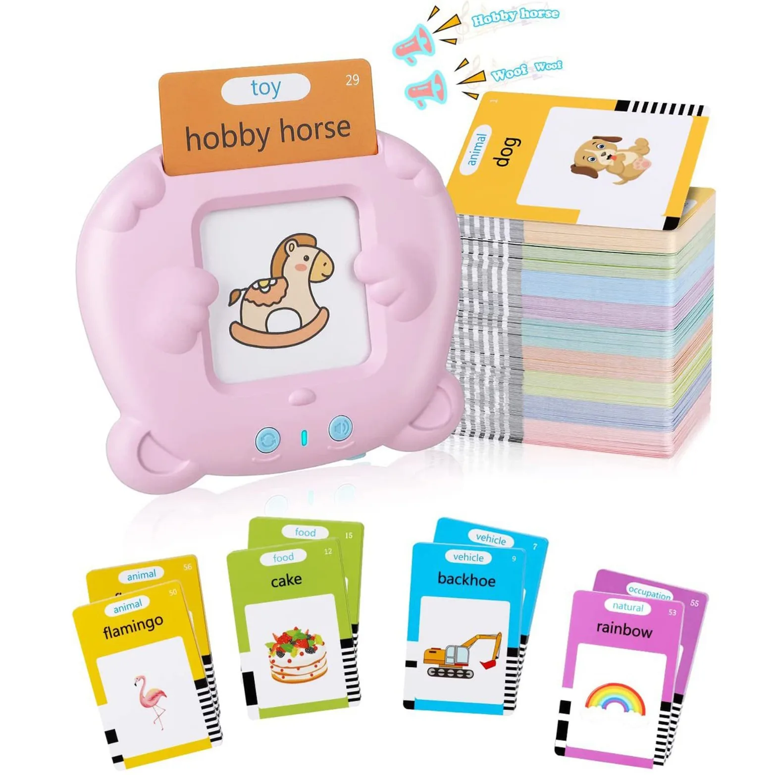 Startcan Talking Cards for Kids Educational ,224 Sight Words Talking Flash Cards