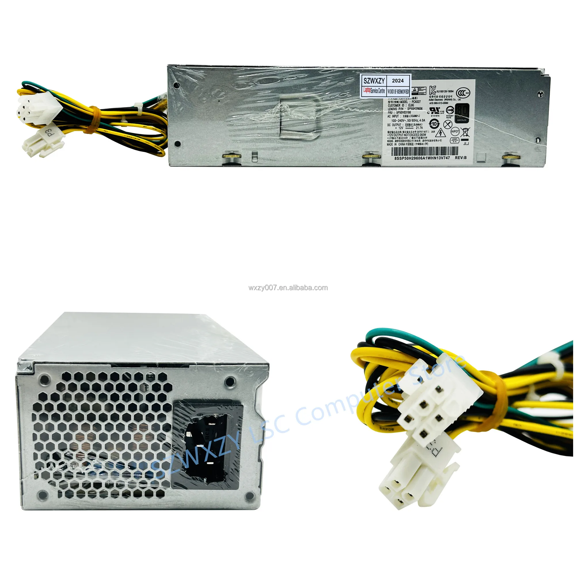 For Lenovo IdeaCentre 3-07IMB05 Desktop Power Supply SP50H29606 PCK027 260W 100% Tested