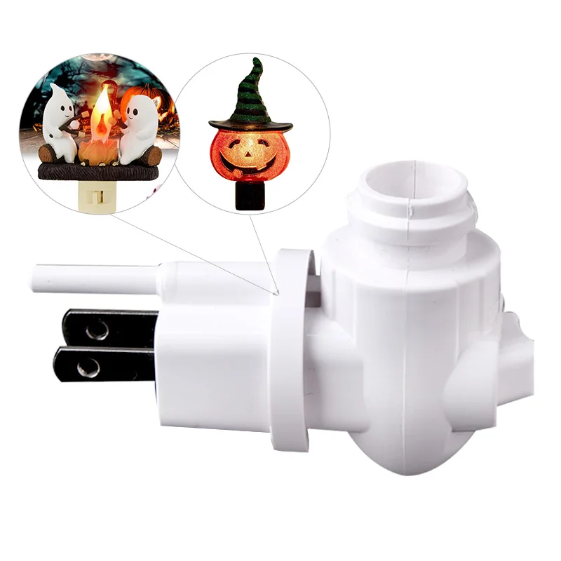 074A ETL Compliant Night Light Socket Lamp Holder USA Standard Electrical Plug-in Socket for Pakistan Salt Wall Lamps Lamp Bases